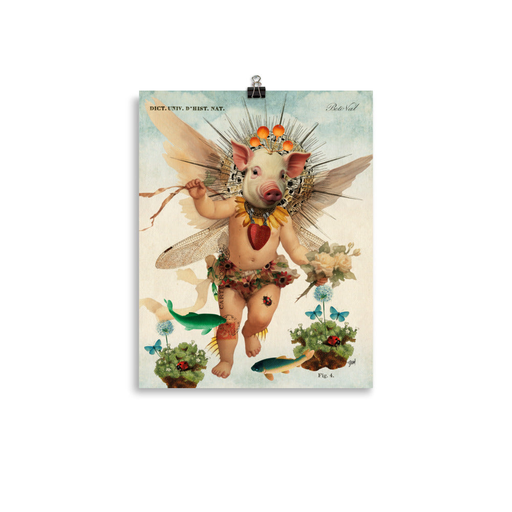 Pig cherub