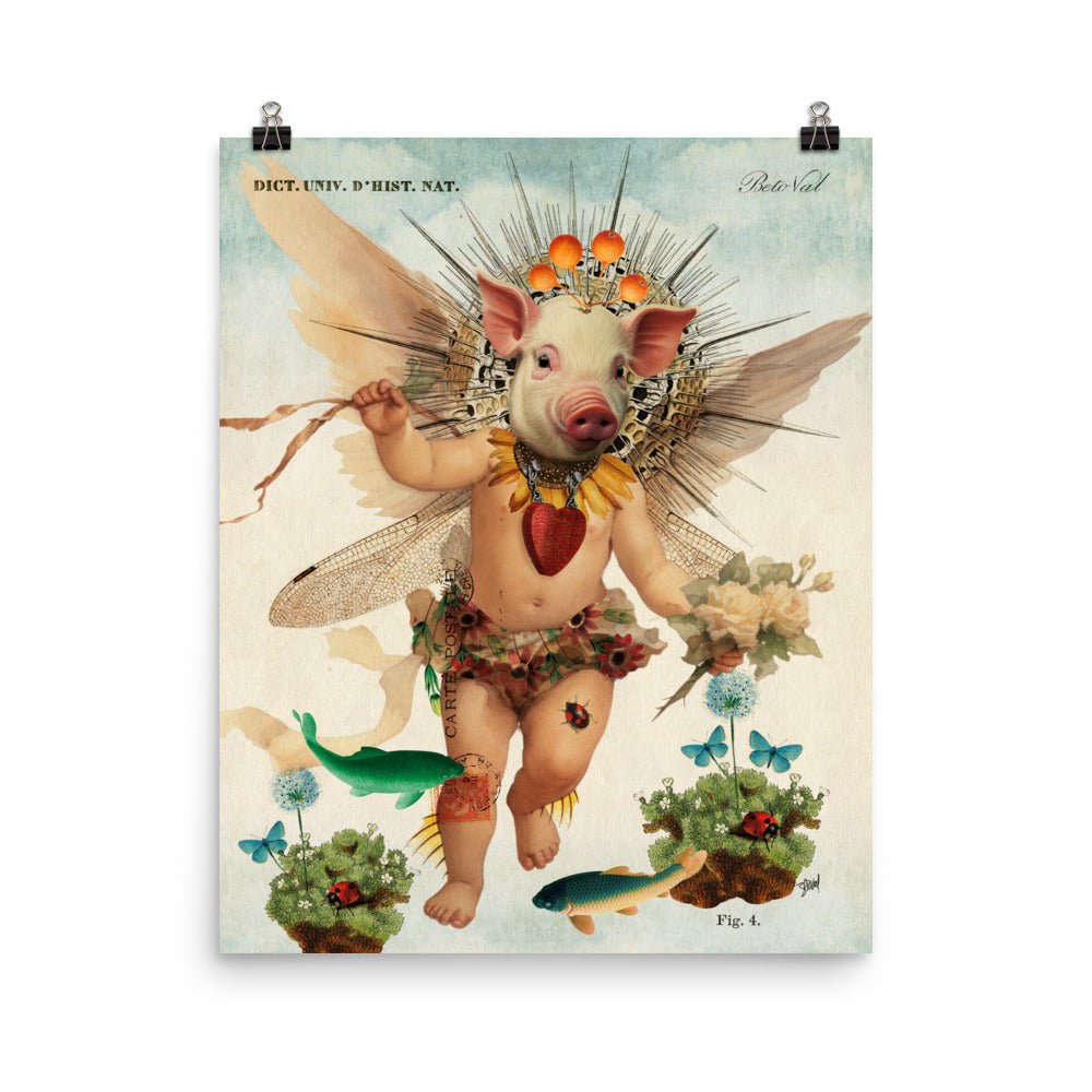Pig cherub