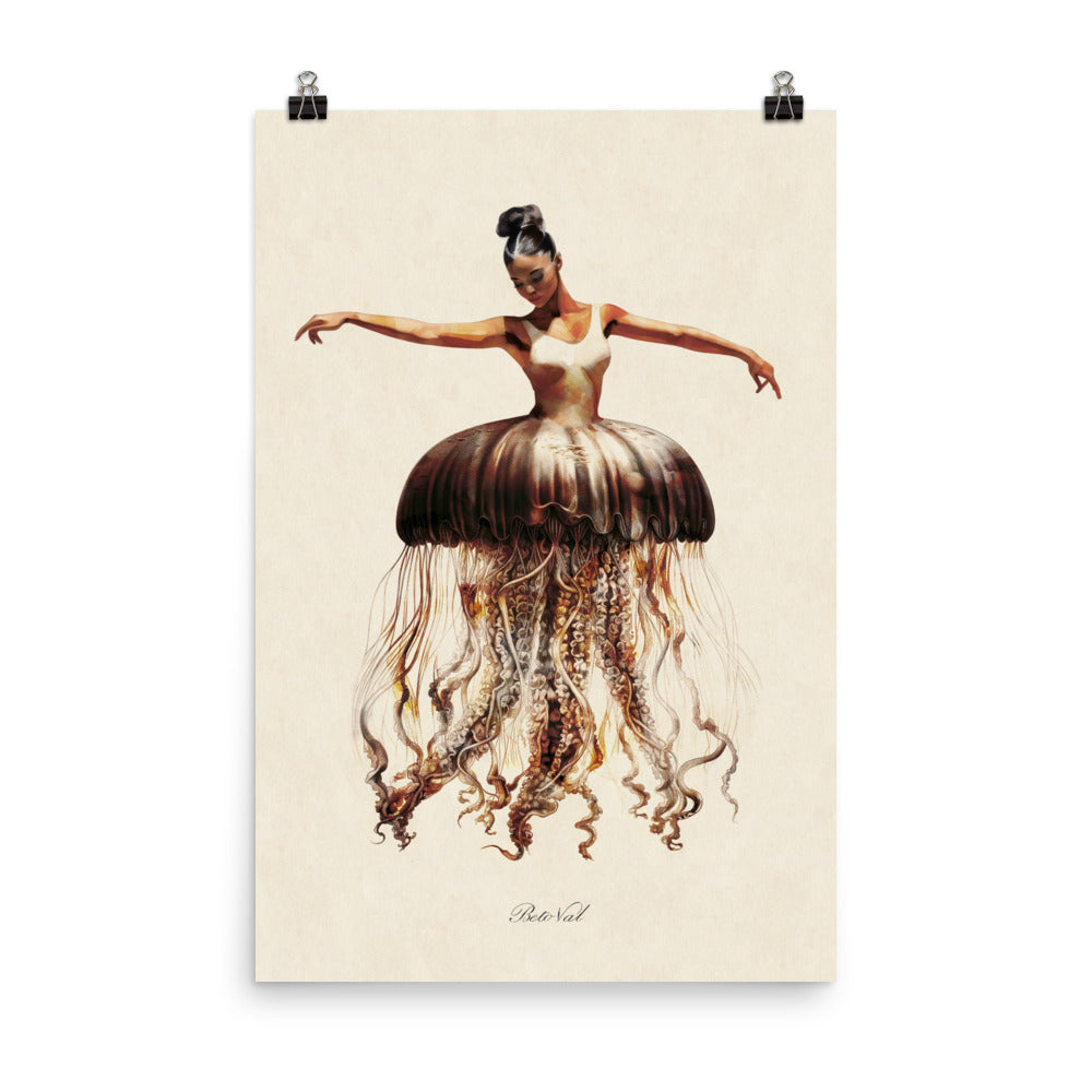 Dancer - biggest format (24”x36”in / 61x91cm)
