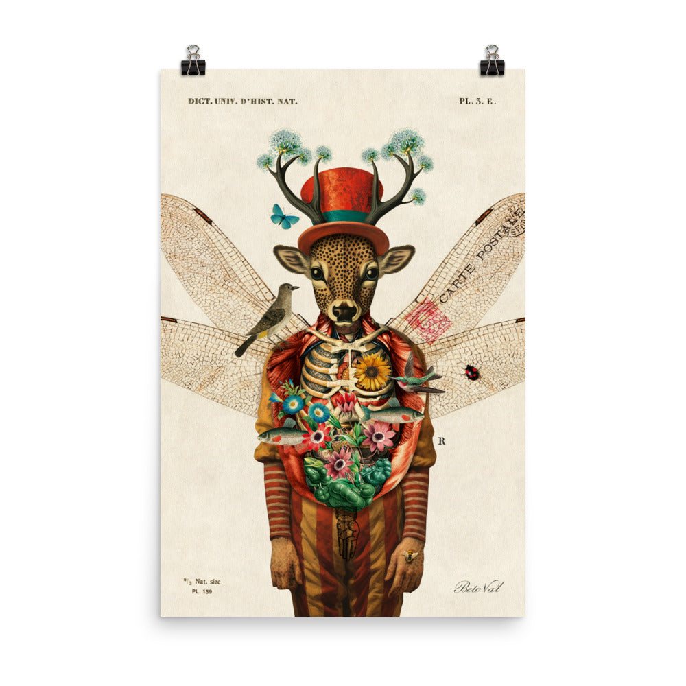 Mr.Tambourine-biggest format (24”x36”in / 61x91cm)
