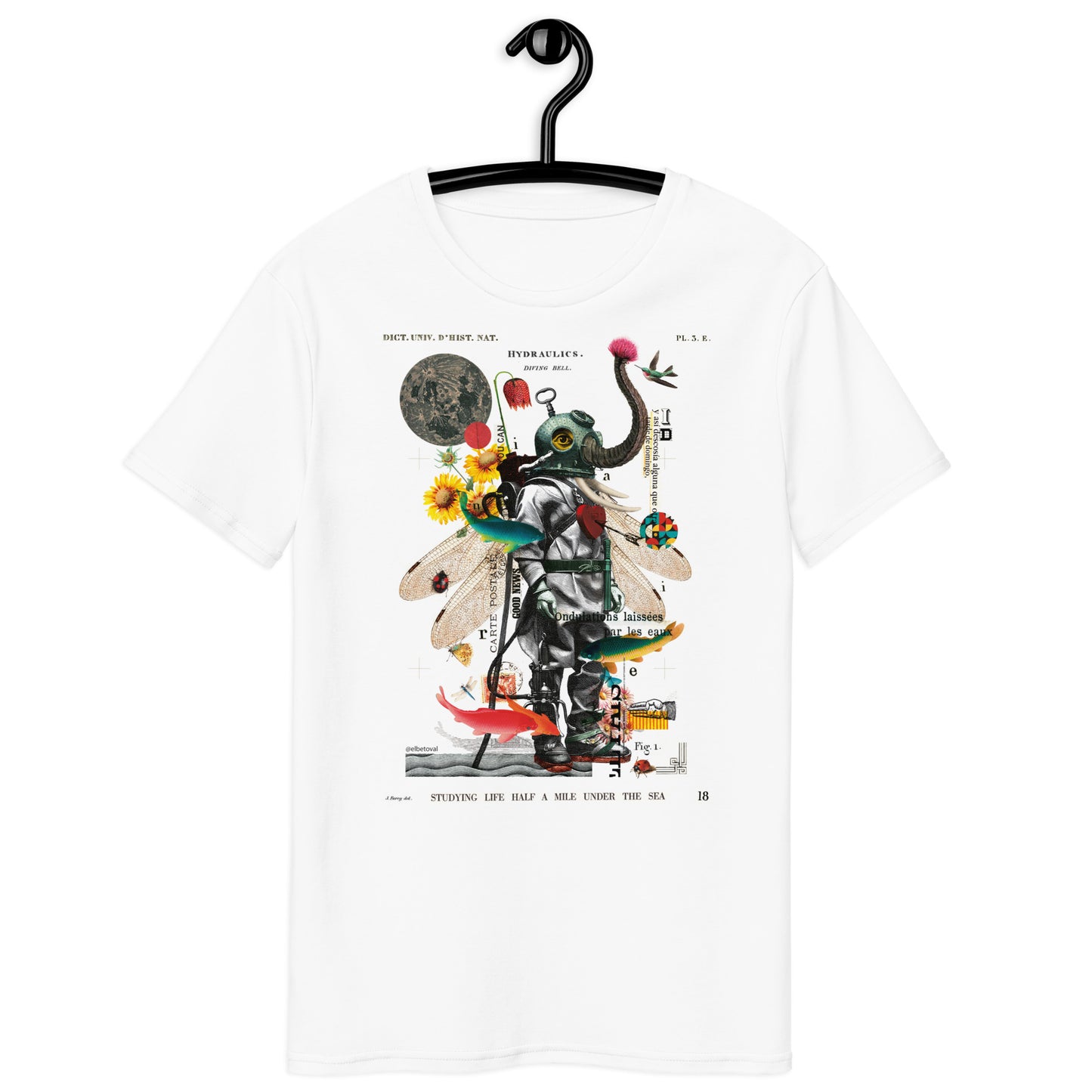 Deep-sea diver Men's premium cotton t-shirt