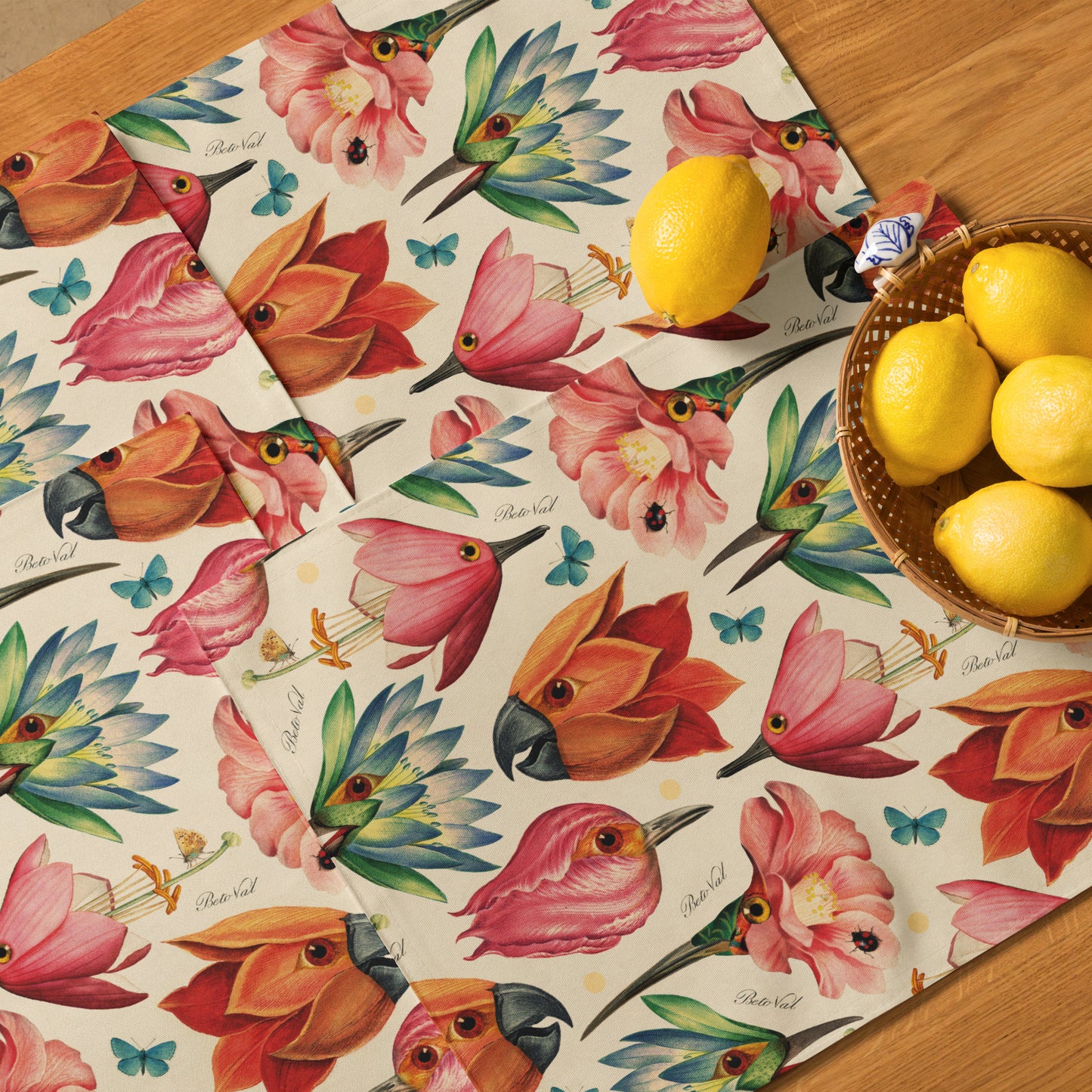 Flower birds - Placemat Set