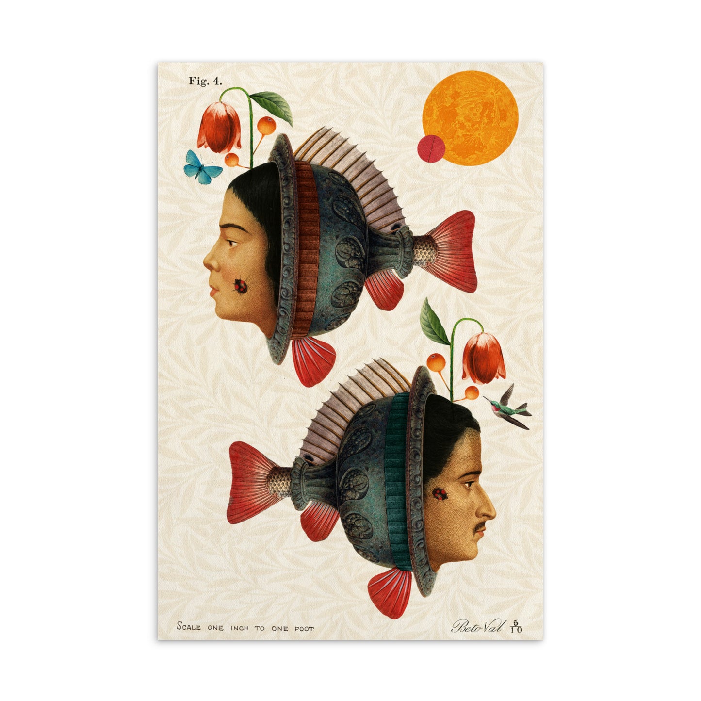 different paths - Postcard