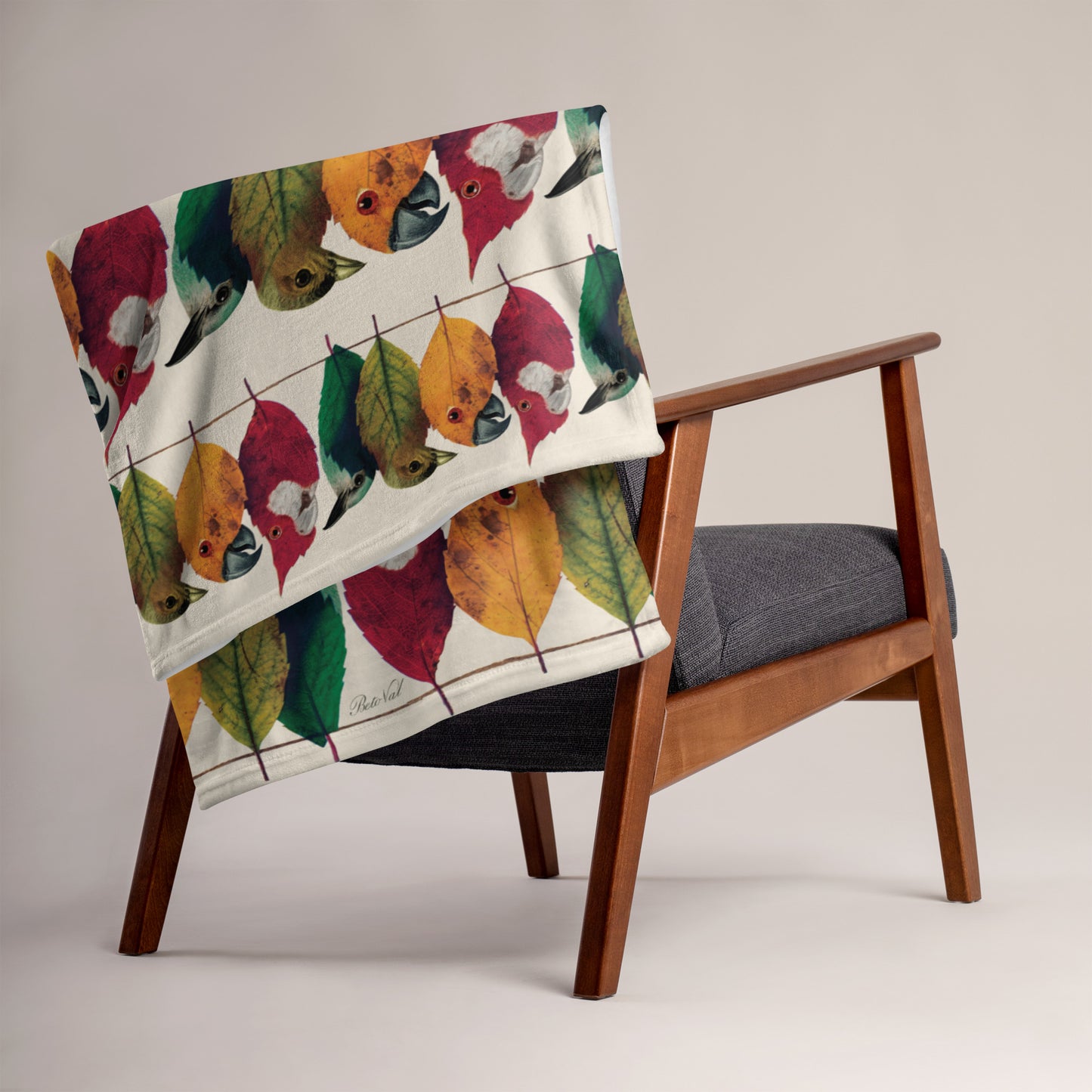 Birds - Throw Blanket