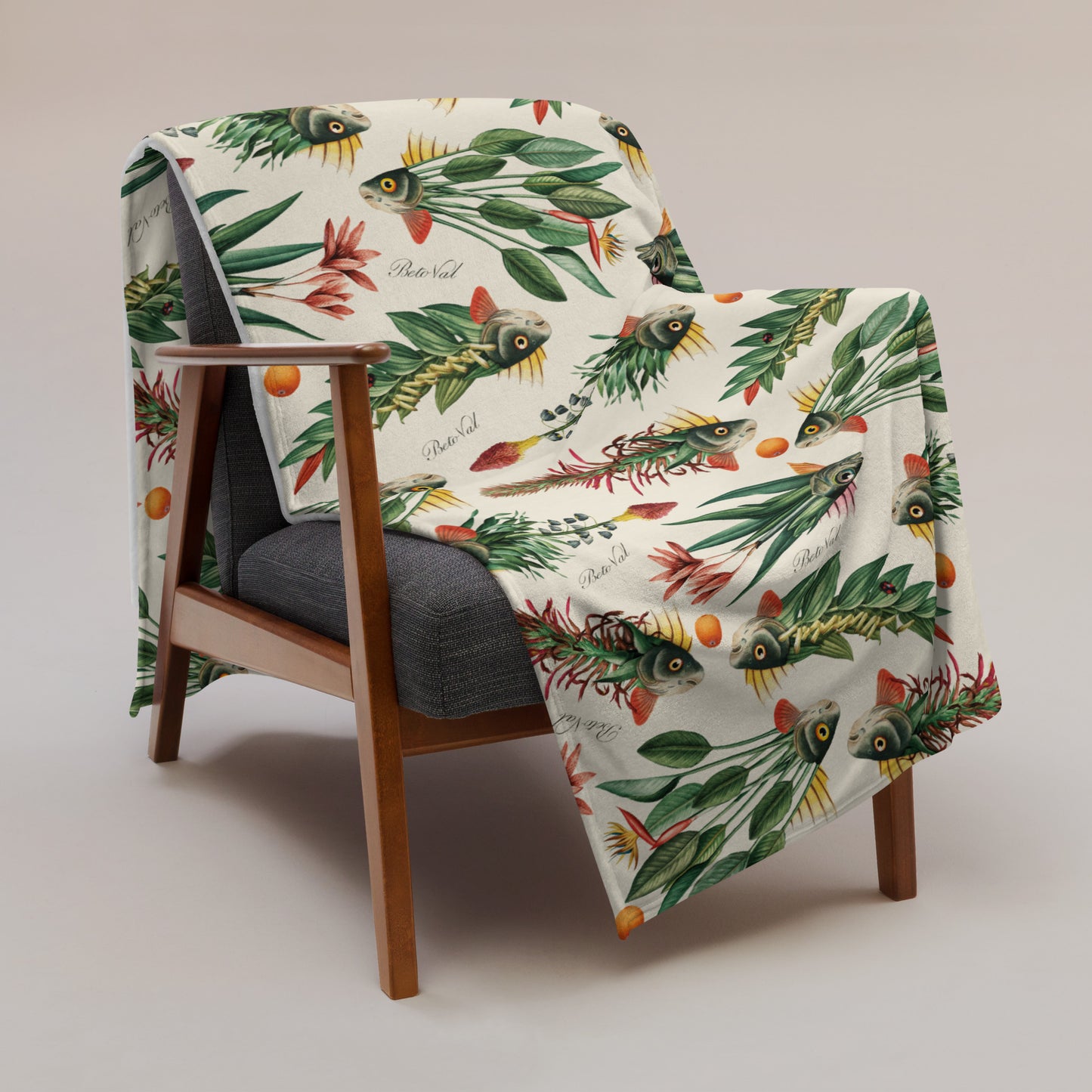 Fish - Throw Blanket