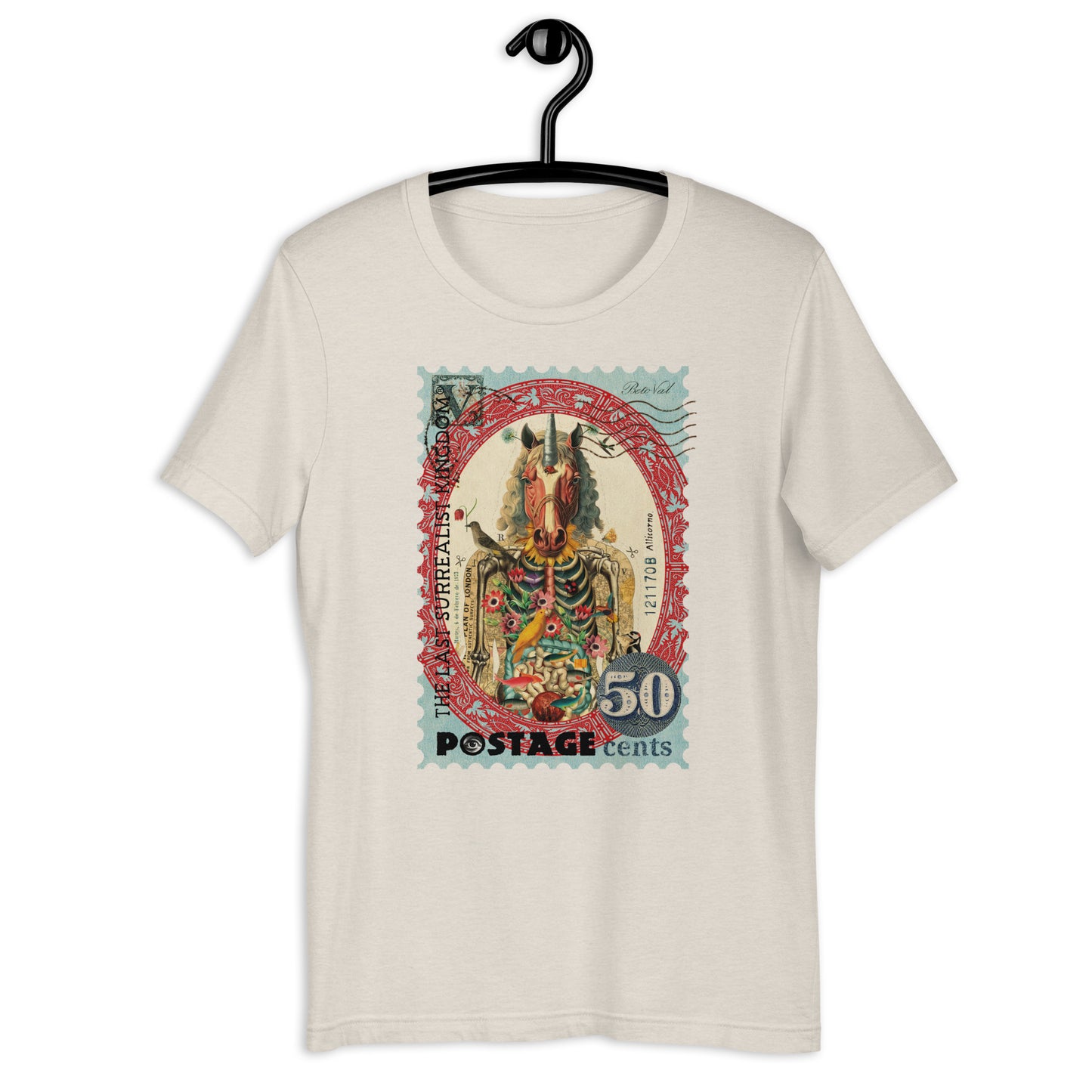 Unicorn stamp - Unisex t-shirt