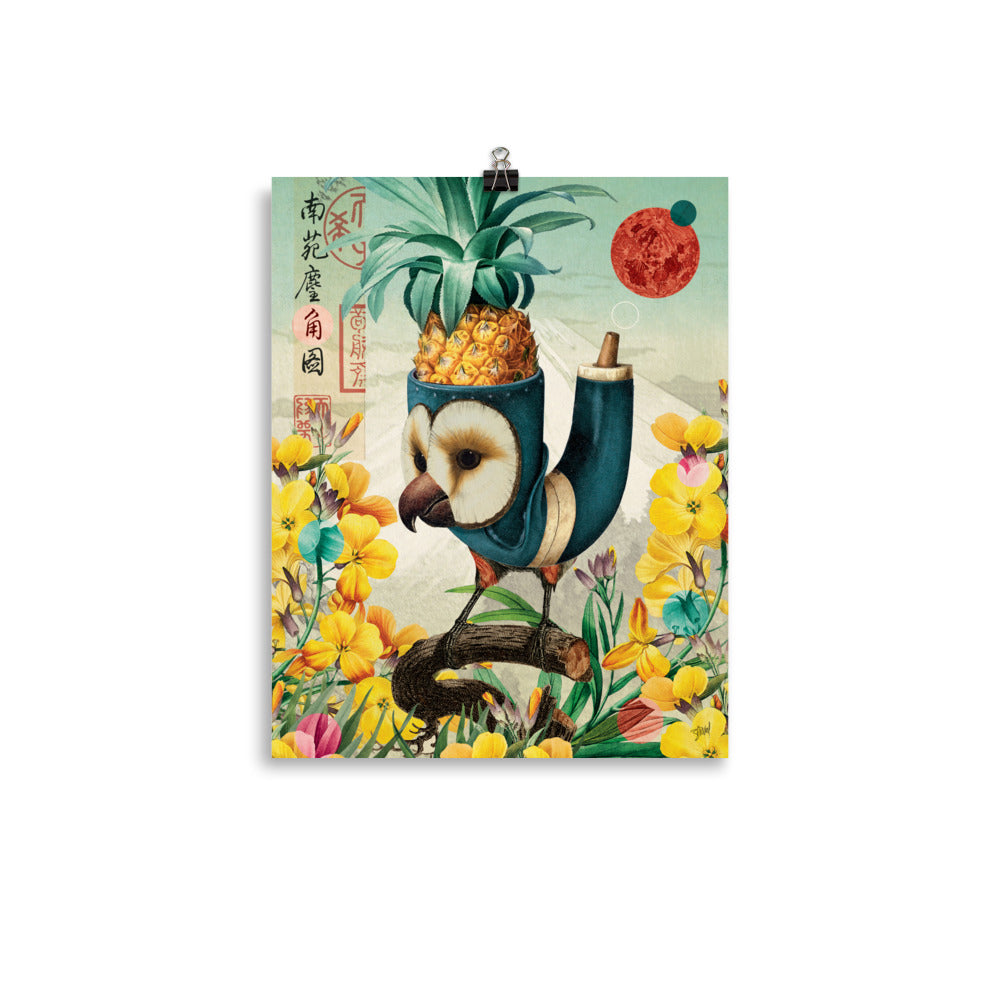 Little creature with landscape #1