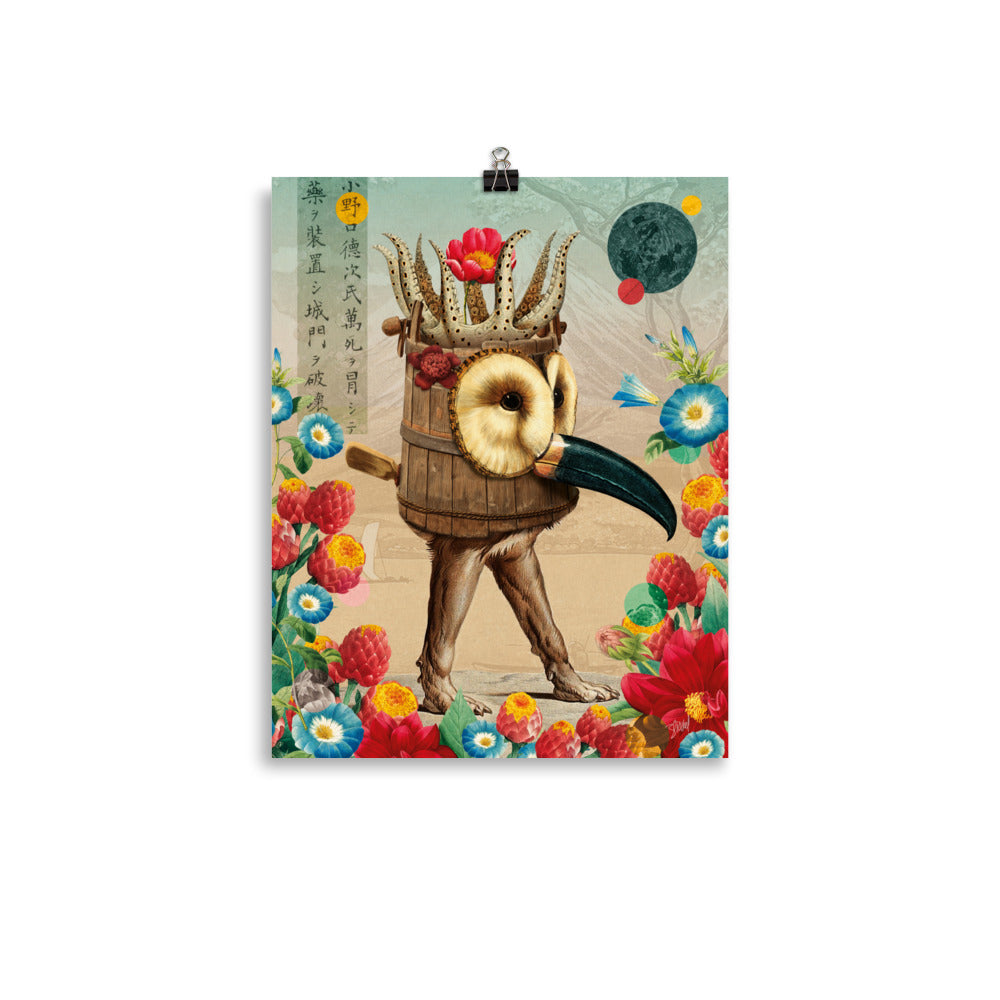 Little creature with landscape #4