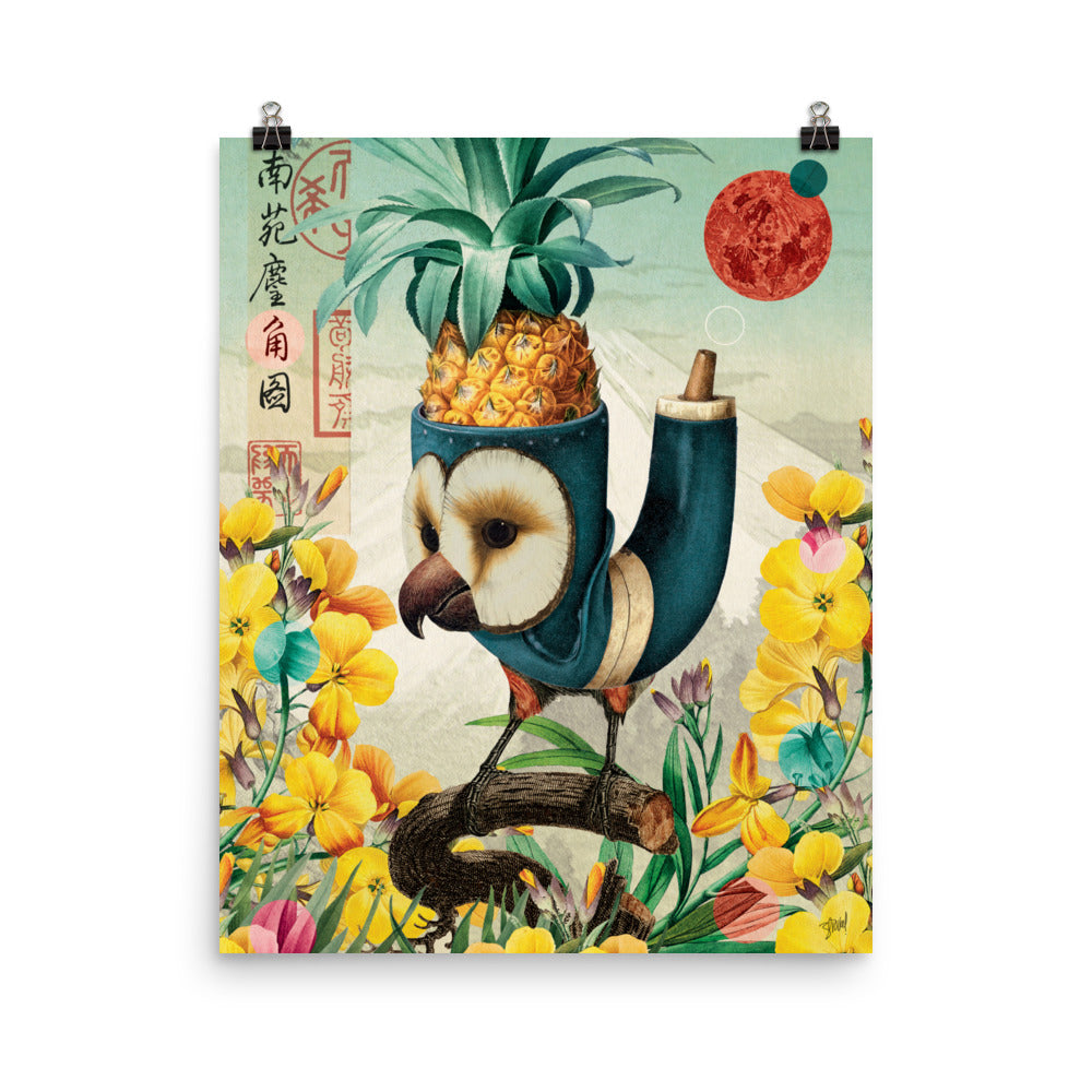 Little creature with landscape #1