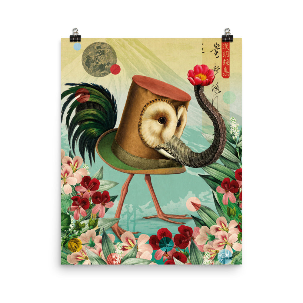 Little creature with landscape #2
