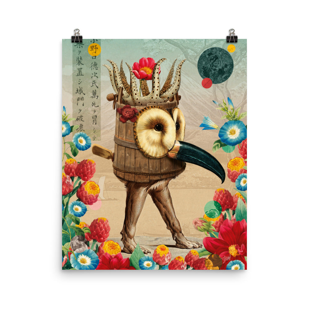 Little creature with landscape #4