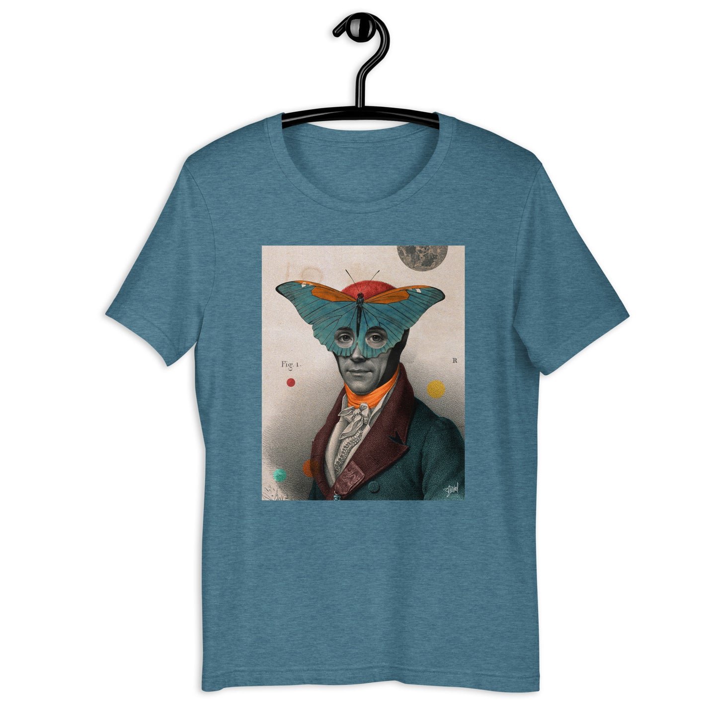 Butterfly man - Medieval Superhero #1. (Unisex t-shirt)
