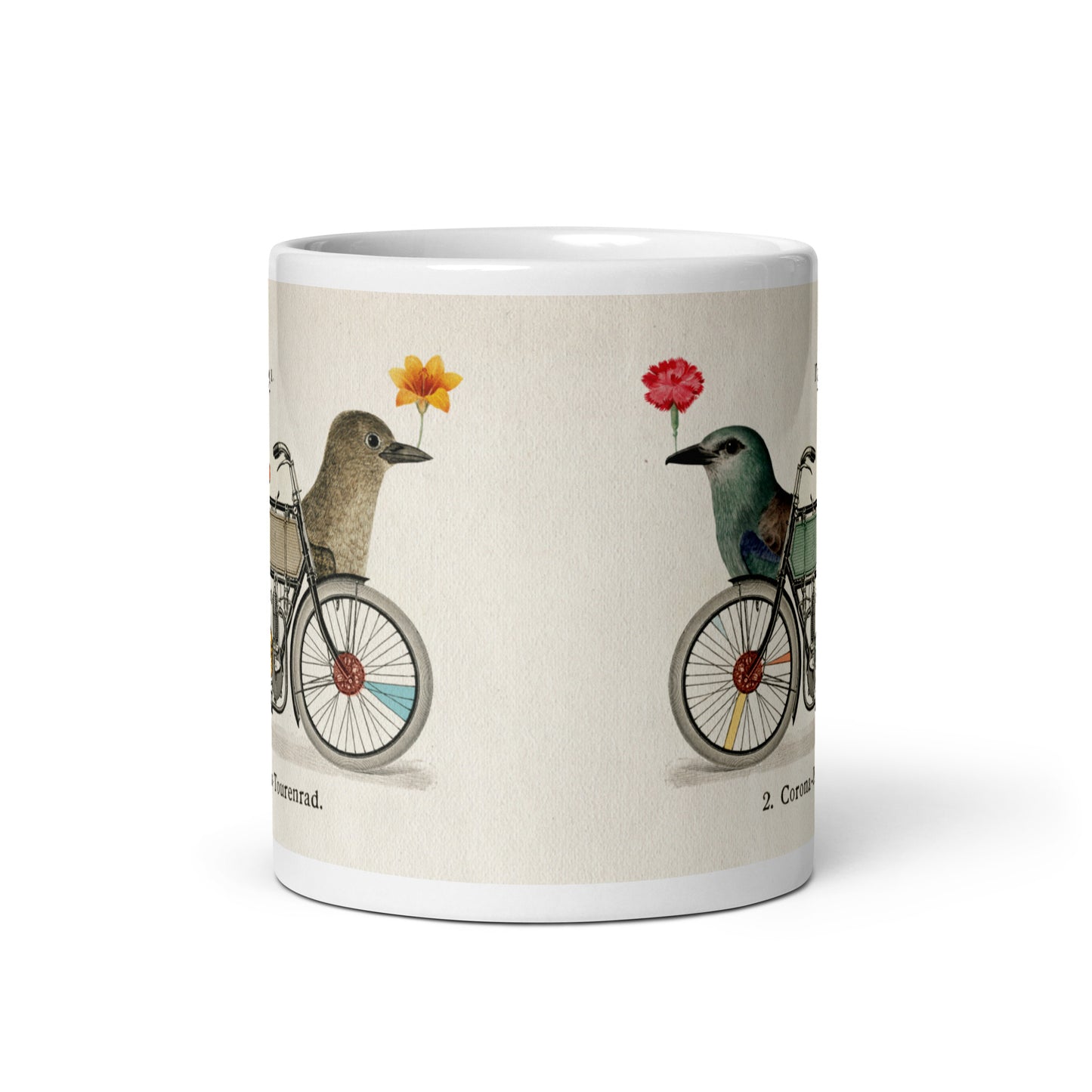 Birdcycle mug