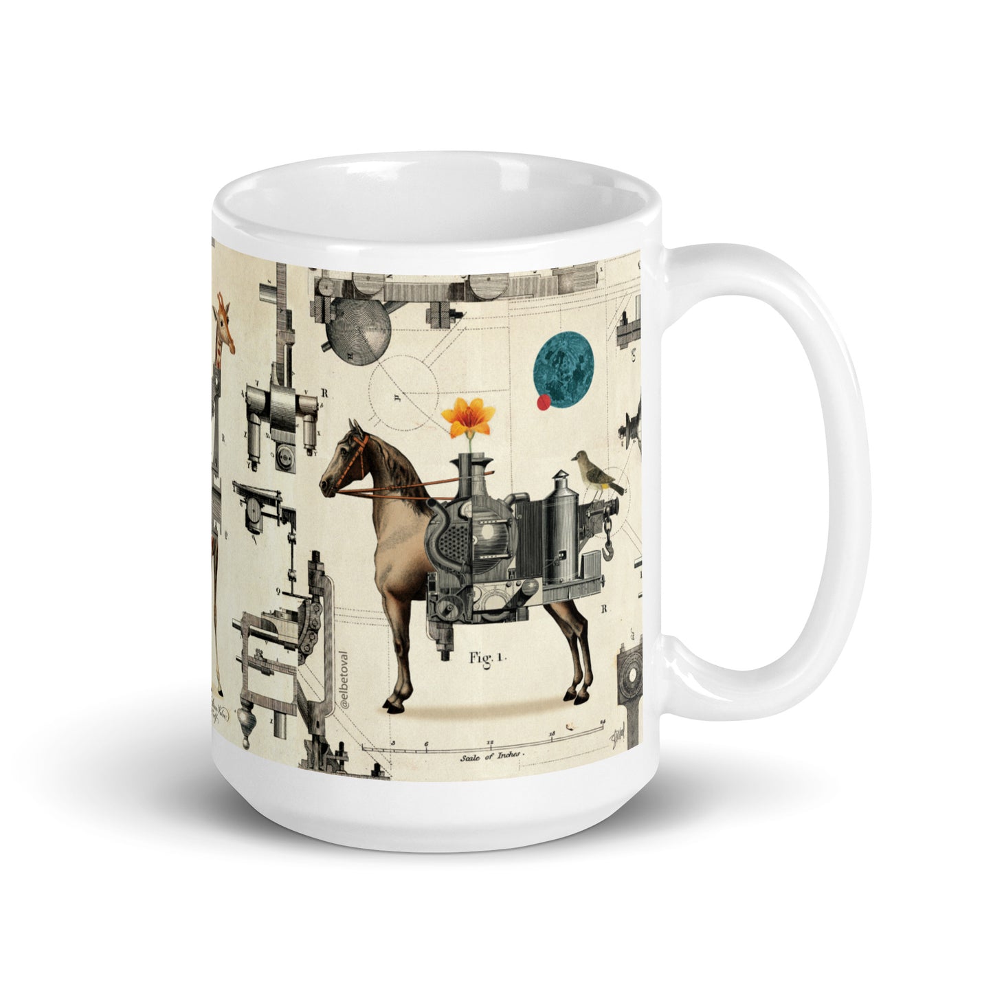 Amazing machines mug