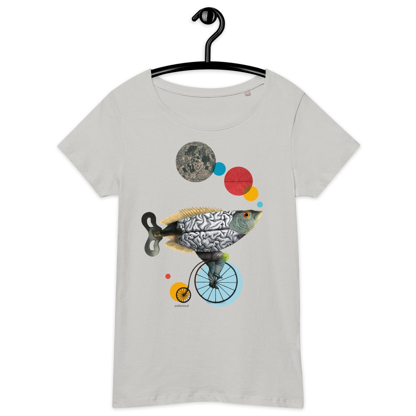 BIKER FISH - Women’s basic organic t-shirt