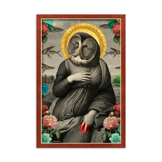 Our Lady of the dark - Postcard