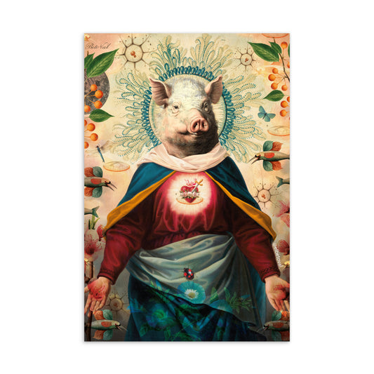 Holy swine - Postcard