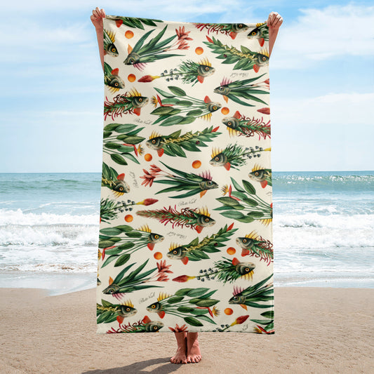 Leaf fish - Towel