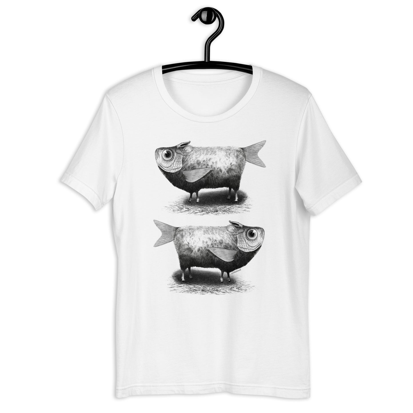 Sheep fish. Unisex t-shirt