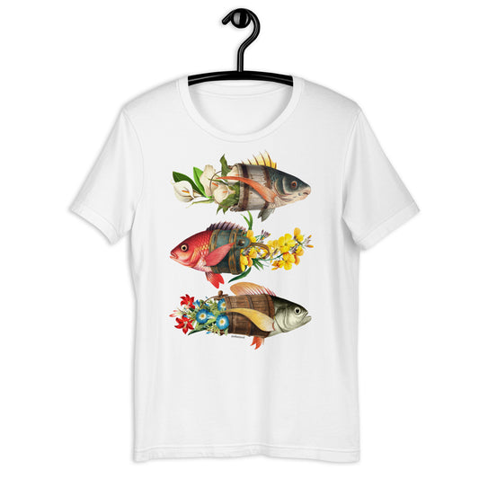 Flower fish - Unisex t-shirt