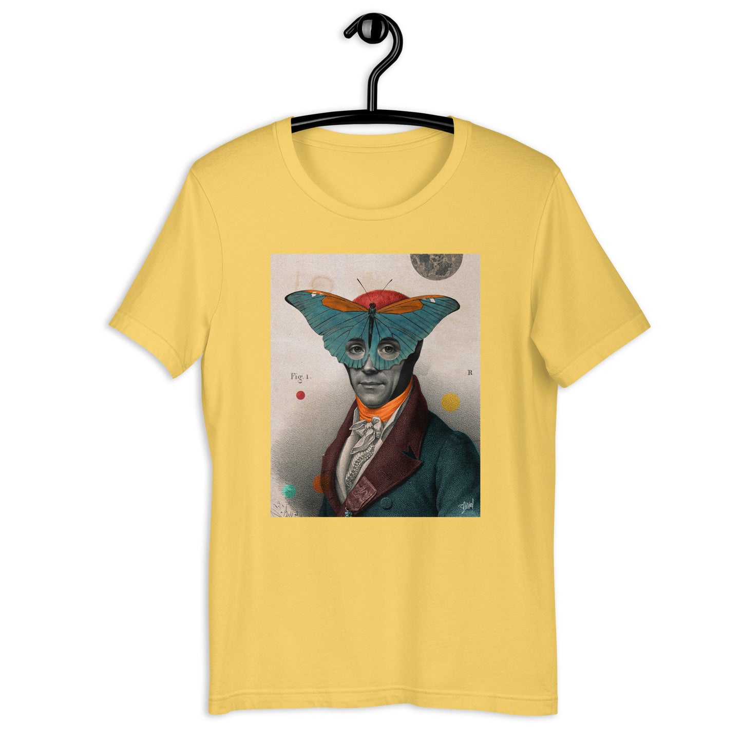 Butterfly man - Medieval Superhero #1. (Unisex t-shirt)