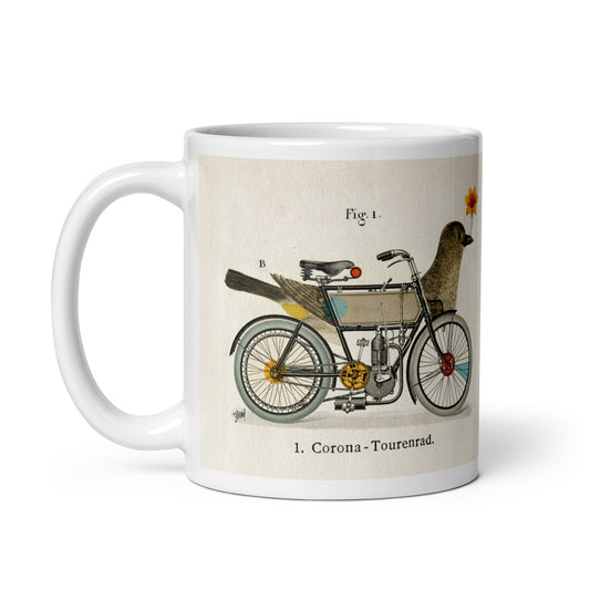 Birdcycle mug