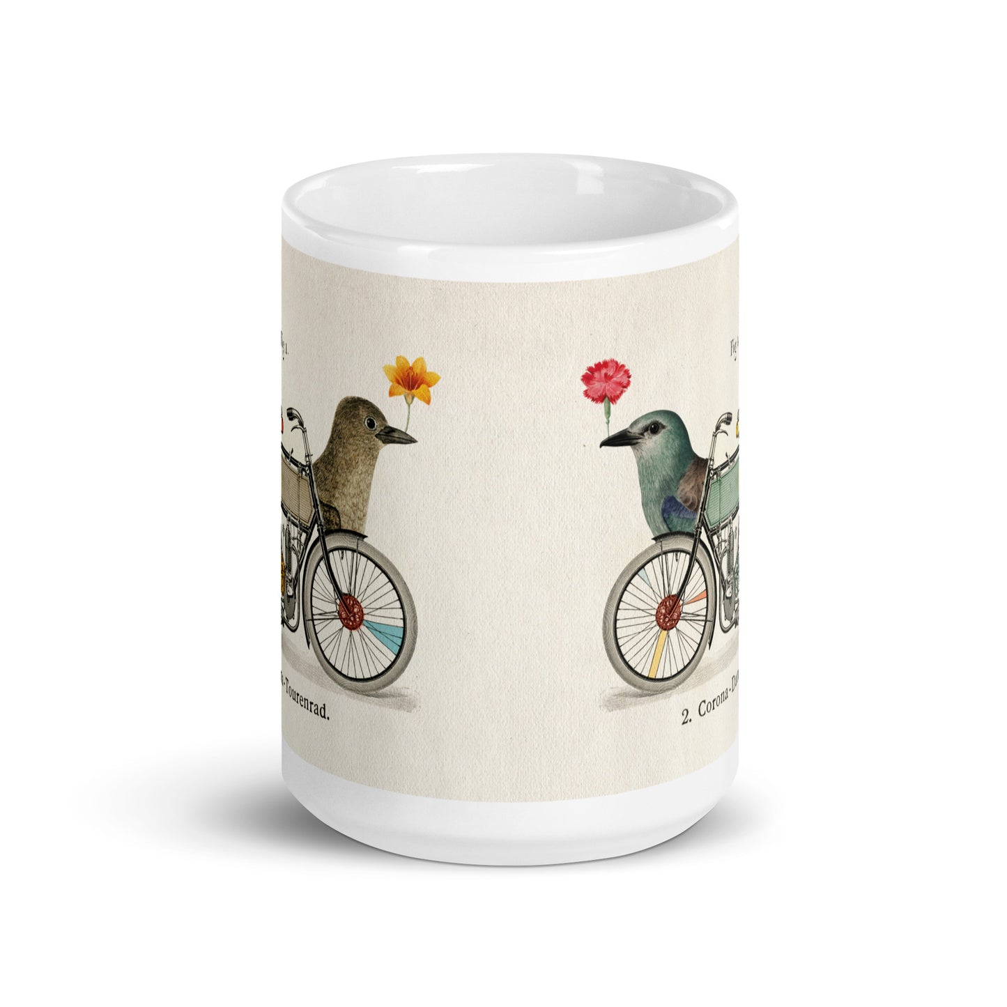 Birdcycle mug