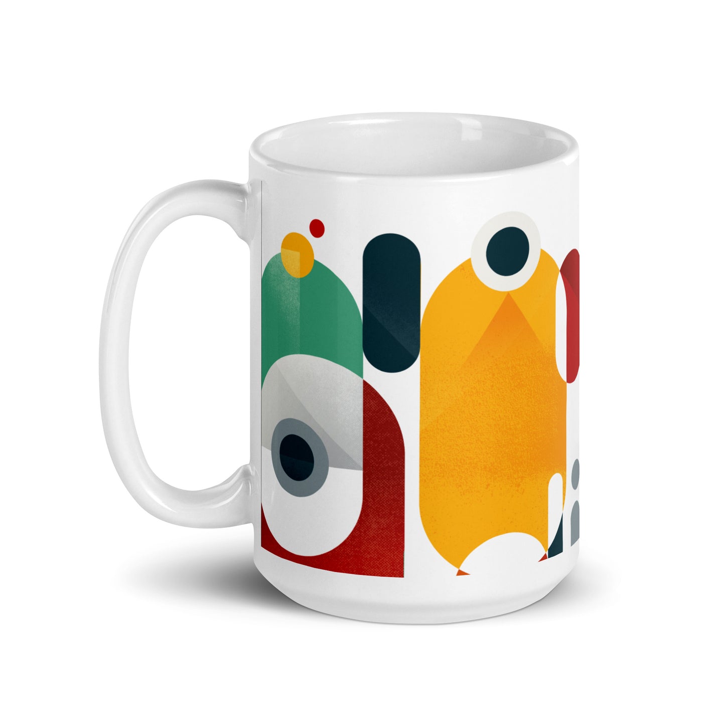 Abstract mug