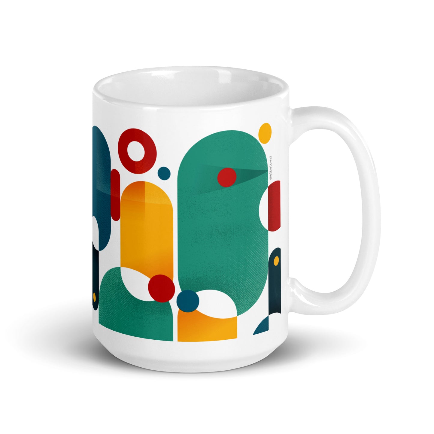 Abstract mug